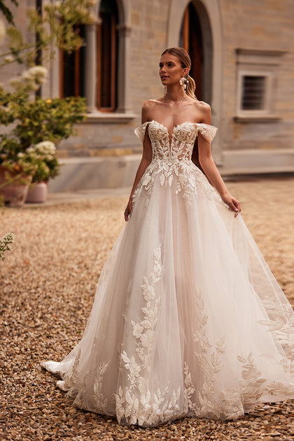 Princess strapless wedding dresses best sale