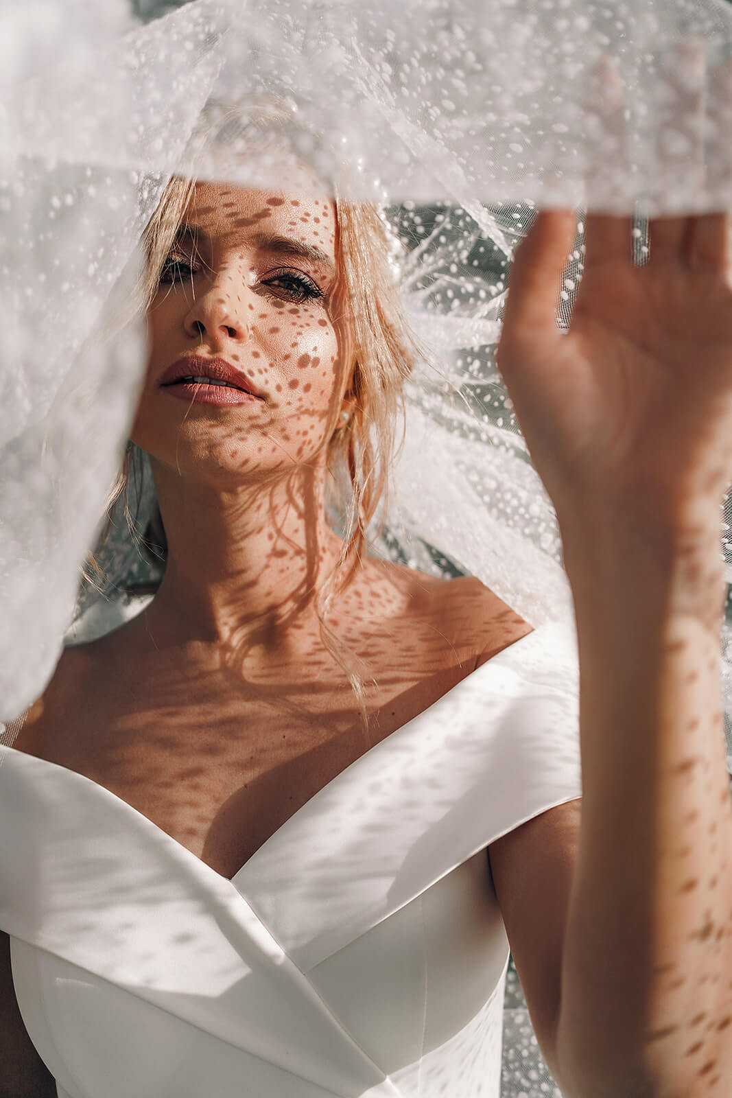 Cathedral snowdrop veil – cathedral wedding veil by DAMA Couture.