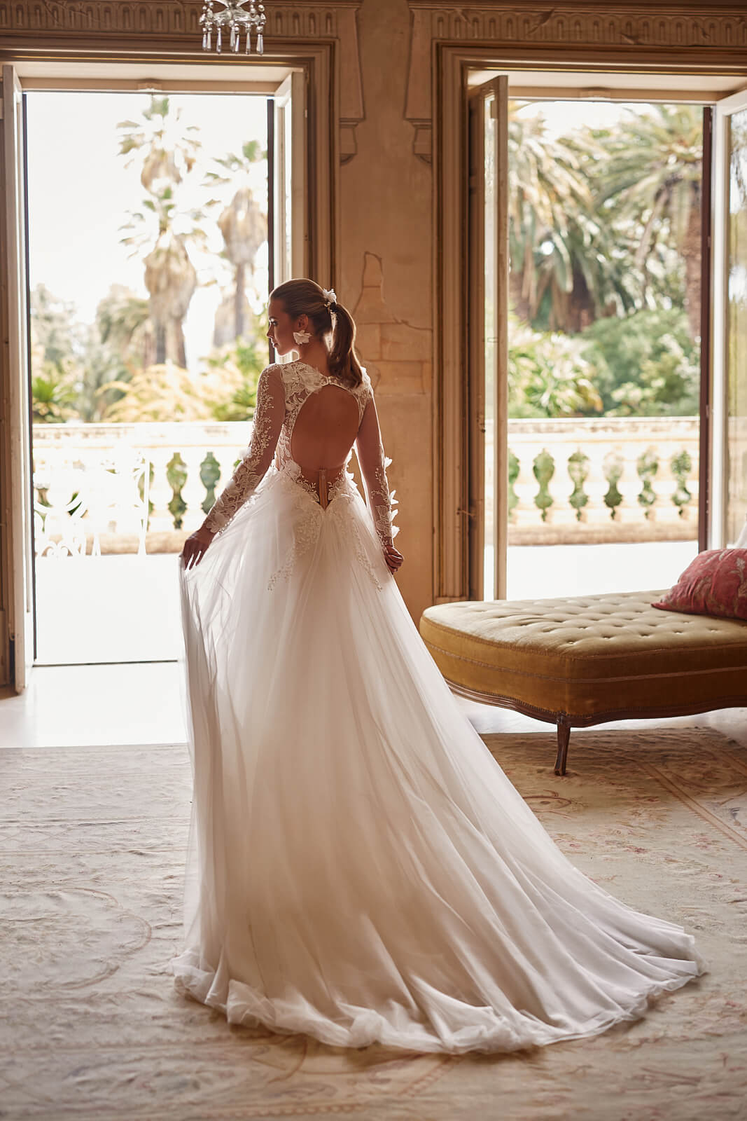 Wedding dress Octavia – A-line bridal gown, DAMA Couture.