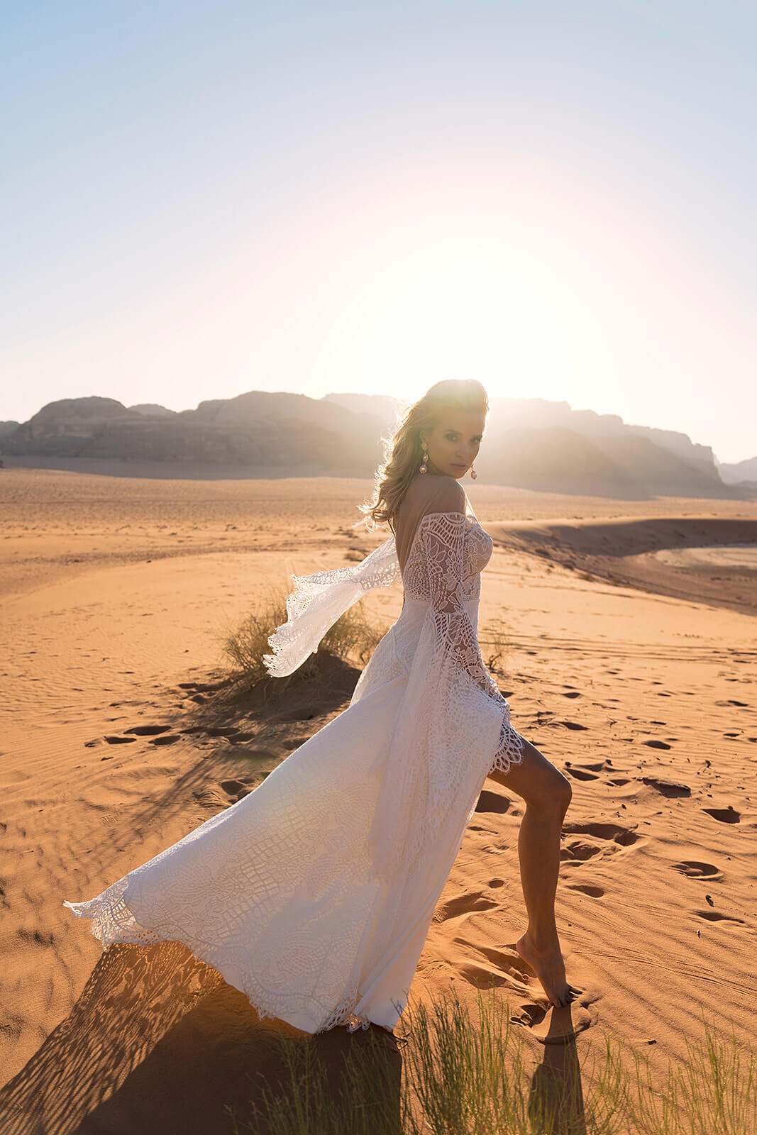 Wedding dress Lea – A-line bridal gown, DAMA Couture.