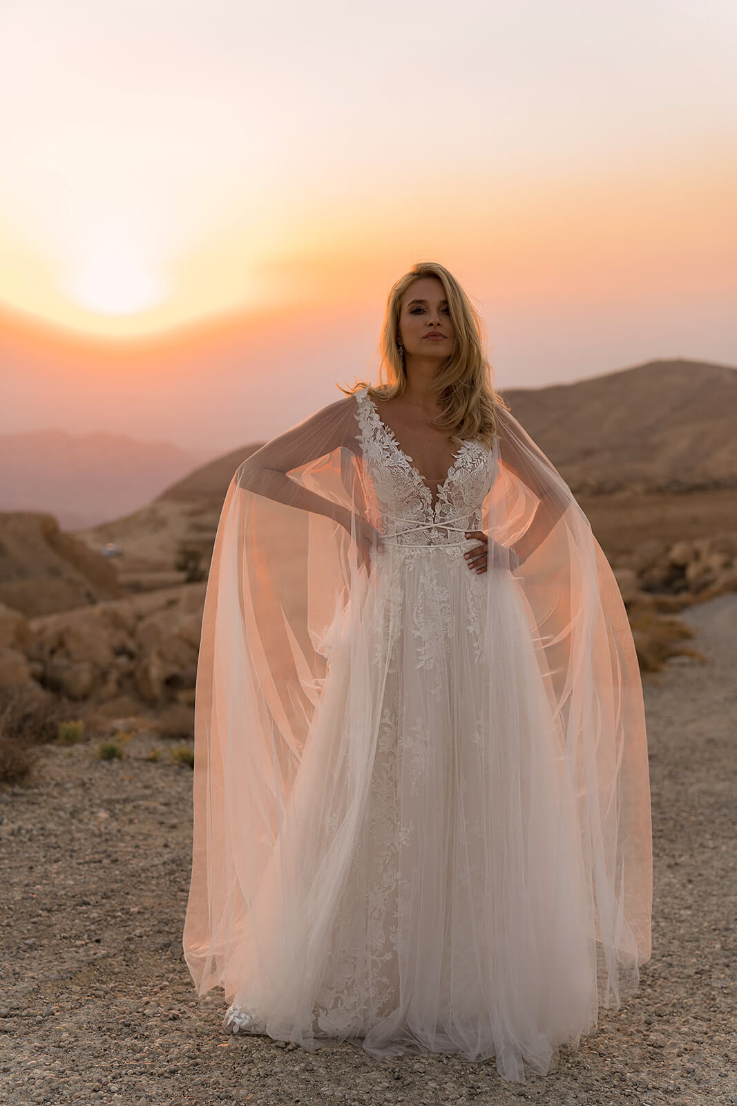 Wedding dress Linda – A-line wedding dress by DAMA Couture.