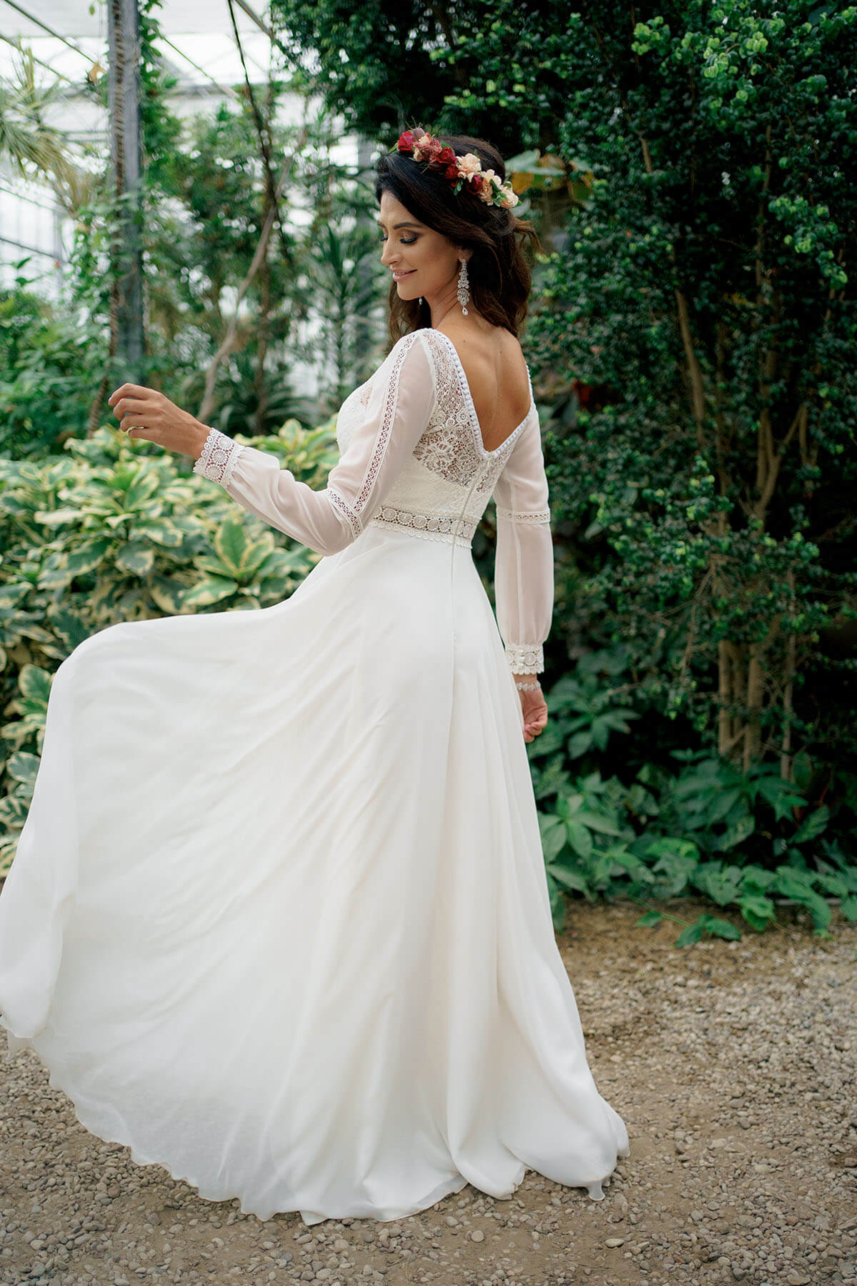 Layla – wedding dress, full silhouette.