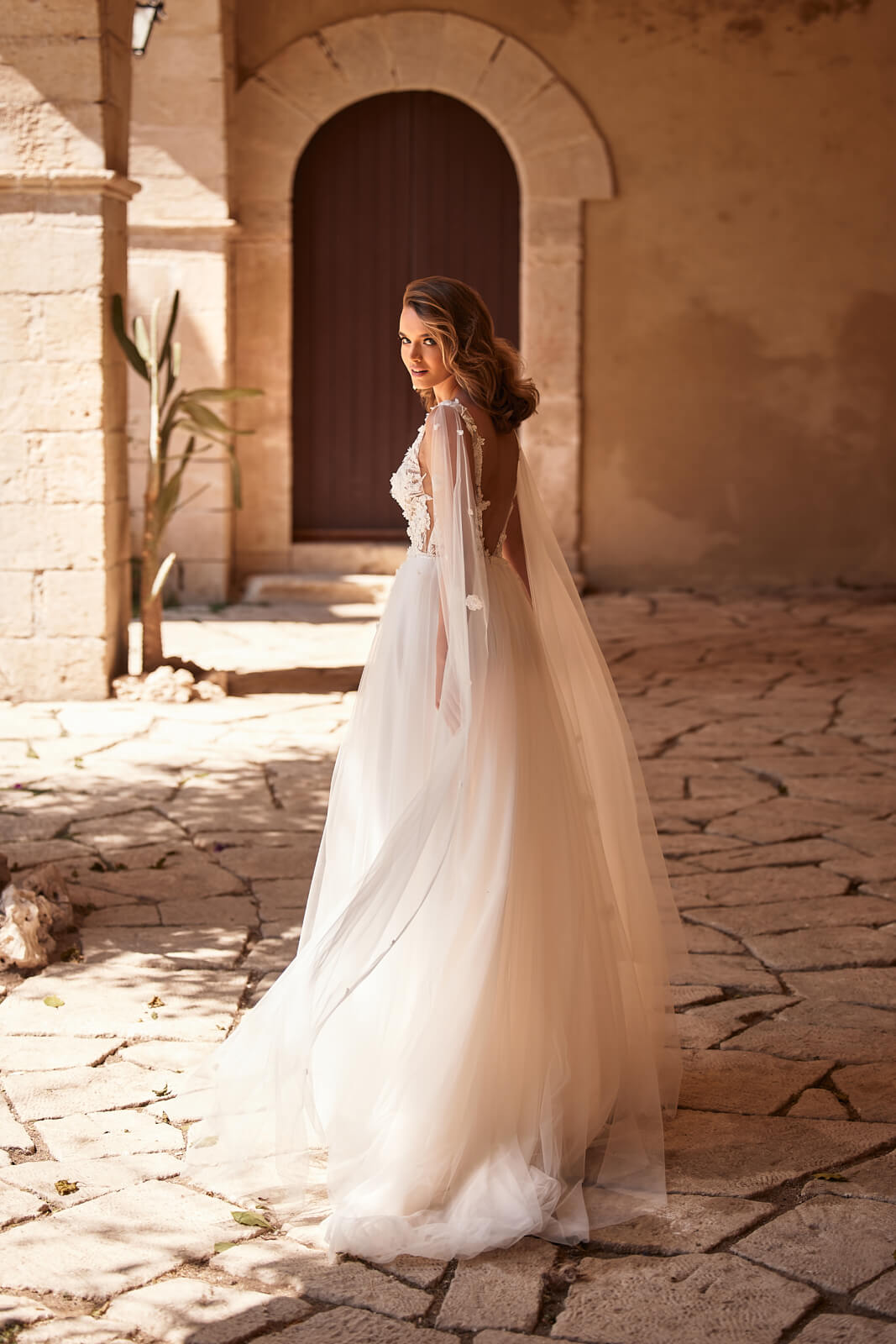 Wedding dress Galadriel – A-line wedding dress, DAMA Couture.