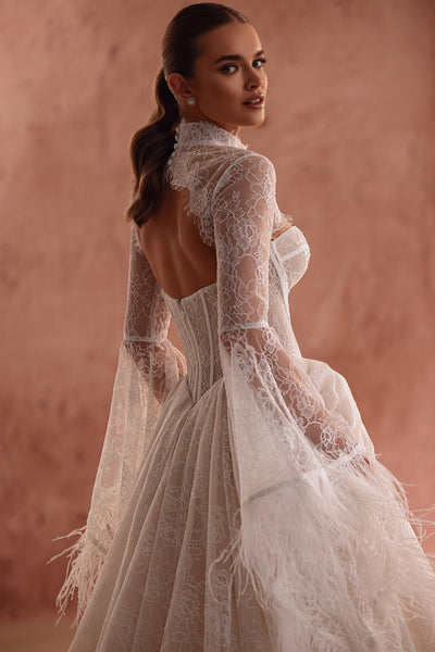 michelle-bridal-lace-bolero-
