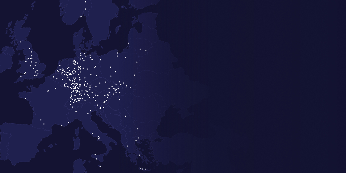 DAMA partner boutiques in Europe