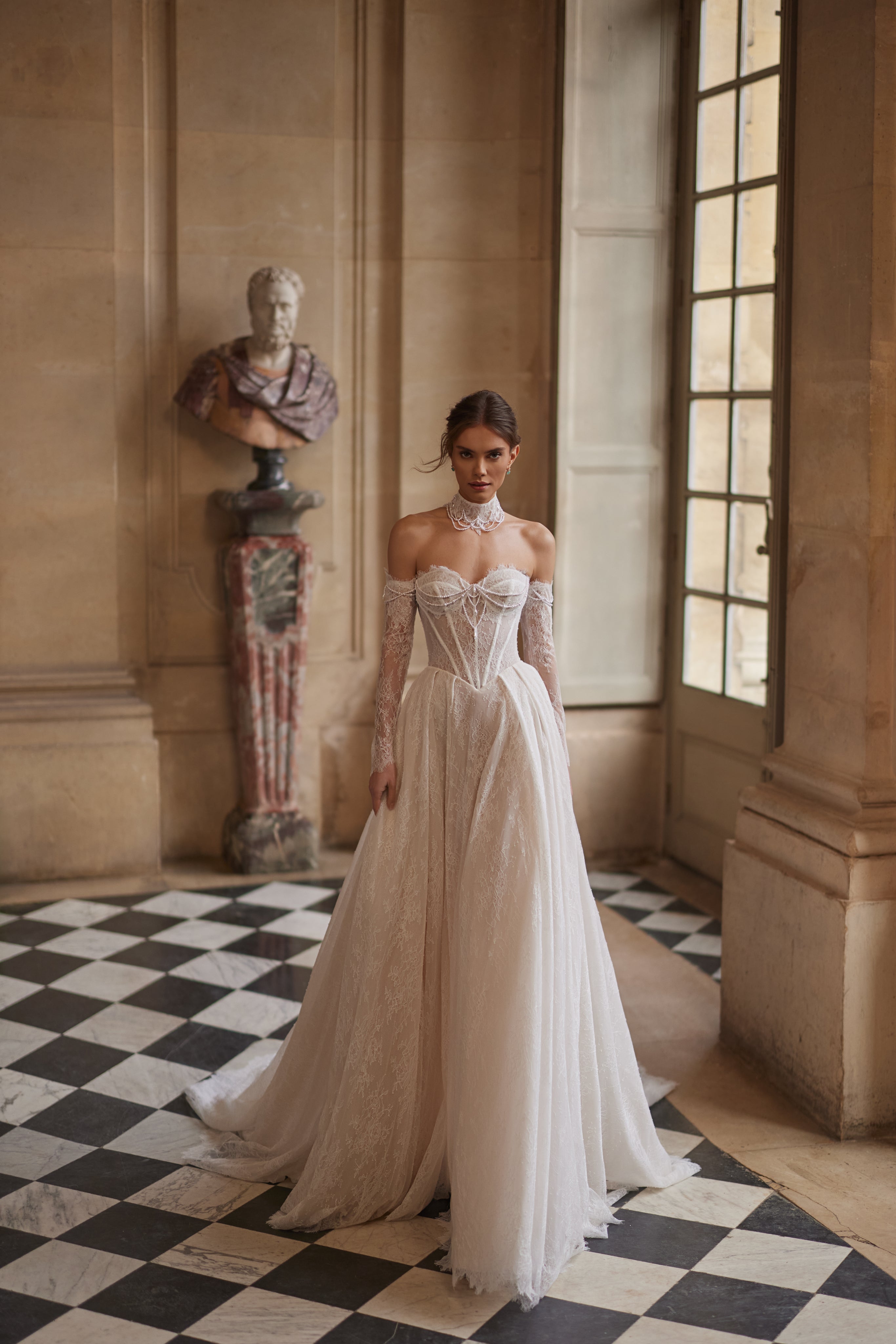 A DAMA Couture wedding dress from the Something Blue collection